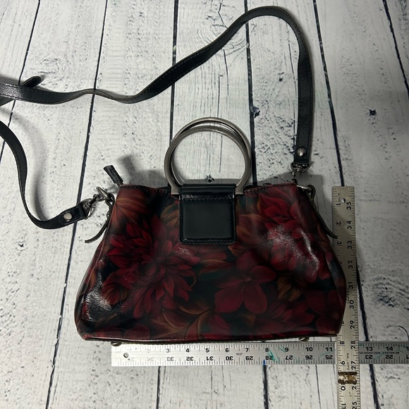 Patricia Nash Rustic Mums Satchel/Crossbody - Picture 4 of 7